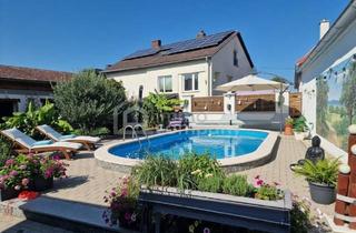 Einfamilienhaus kaufen in 7321 Lackendorf, Pool mit Wärmepumpe + Photovoltaik + Top-Haus