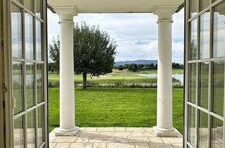 Haus mieten in 2522 Oberwaltersdorf, WOHNEN AM SEE /// REPRÄSENTATIV UND GROSSZÜGIG /// ELEGANTE SEEVILLA MIT ZWEI SEPARATEN EINHEITEN