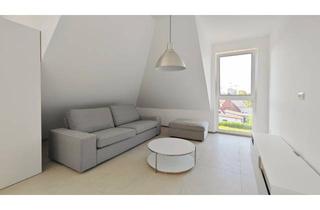 Wohnung mieten in 1220 Wien, Voll möblierter Erstbezug 55m² 2-Zimmer DG-Wohnung im 3. Liftstock mit 6m² Balkonfläche