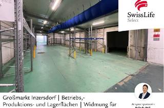 Immobilie kaufen in 1230 Wien, Großmarkt Inzersdorf | Betriebs,- Produktions- und Lagerflächen | Widmung für Lebensmittel und Floristik