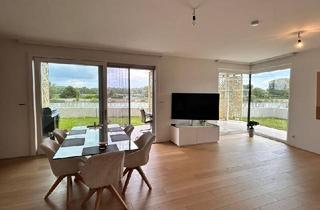 Wohnung mieten in Donau, 1190 Wien, EXKLUSIVES WOHNEN IN „THE SHORE“ – MIT PRIVATEM GARTEN, TERRASSE & DONAUBLICK UND GARAGE