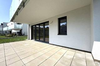 Wohnung kaufen in 2700 Wiener Neustadt, Traumhafte 3 Zimmer Gartenwohnung | Blumengasse - ERSTBEZUG | ca. 23 m² Terrasse & ung.150 m² Eigengarten | zzgl. Tiefgaragenstellplatz | Top D4