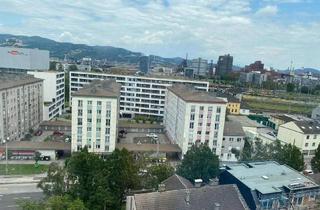 Wohnung kaufen in Kremplstraße, 4020 Linz, Helle 1,5-Zimmer Wohnung mit Loggia im 10. Stock