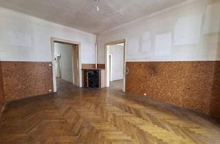 Wohnung kaufen in Neulerchenfelder Straße, 1160 Wien, 360 TOUR / Sanierungsbedürftige 3-Zimmer-Altbauwohnung (Lift) mit kleinem Balkon in zentraler Lage des 16. Bezirks