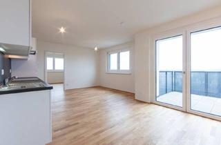 Wohnung kaufen in Genochplatz, 1220 Wien, Neuwertige vermietete 3-Zimmer-Wohnung inkl. Westbalkon am Genochplatz