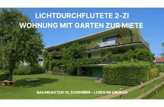 Wohnung mieten in 6850 Dornbirn, Lichtdurchflutete 2-ZI Wohnung mit Garten zur Miete