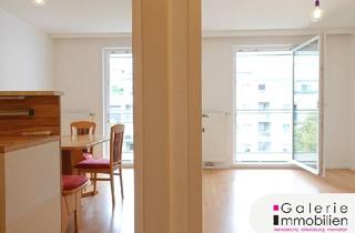 Wohnung mieten in Alxingergasse, 1100 Wien, VIDEO: Schöne, helle 3-Zimmer-Loggiawohnung mit Klima, Grünblick, separater Küche, zentral begehbar!