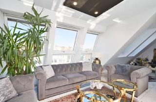 Maisonette kaufen in Währinger Straße, 1180 Wien, Luxuriöse Dachgeschoss-Maisonette mit 4 Zimmern, 3 Terrassen und Top-Ausstattung!