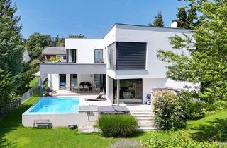 Villen zu kaufen in 3033 Altlengbach, Luxus im Grünen: Architektenvilla mit mediterranem Flair und Alpenpanorama