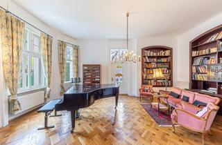 Wohnung kaufen in Böcklinstraße, 1020 Wien, Eleganz & Historischer Charme im Pratercottage: Wohnsalon/Klavier/Konzertzimmer, historische Veranda & Bleiglasfenster und Lift
