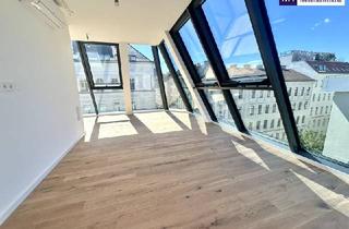 Penthouse kaufen in Spengergasse, 1050 Wien, BEZUGSFERTIG! Ihr geniales Penthouse mit 175 m² Wohnfläche und 72 m² Dachterrasse on TOP + privater Liftfahrt!