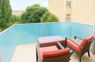 Wohnung mieten in 1040 Wien, Möblierte Wohnung mit Balkon und Blick ins Grüne Nähe Karlskirche!!