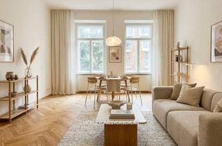 Wohnung kaufen in Schlachthausgasse, 1030 Wien, ☀️ SOMMERAKTION VERLÄNGERT: 50 % Provisionsnachlass! NEUER FISCHGRÄTPARKETTBODEN - Altbau-Charme & Top-Lage! 2-Zimmer, Lift bis 2028, 1 Min zur U3
