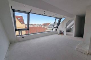 Maisonette kaufen in Sternwartestraße, 1180 Wien, Top DG Wohnung mit Terrasse und Panoramafenstern - 3 Zimmer mit großem Küchen-Essbereich! Kein Gas mehr! Modernste Ausführung! Luft-Wasserwärmepumpe, Klima und Photovoltaik!