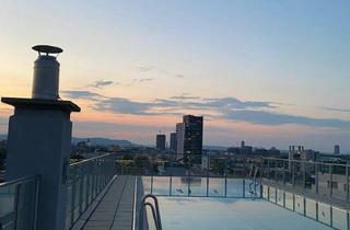Wohnung mieten in Lorystraße 82, 1110 Wien, Vollmöblierte Wohnung - Pool am Dach - Weitblick - U-Bahn-Nähe