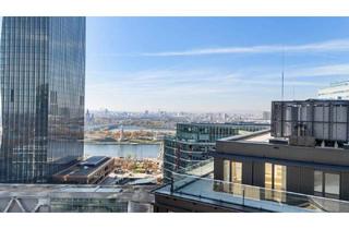 Wohnung mieten in Donau, 1220 Wien, DC FLATS – 17.OG: 3 Zimmer + Terrasse, hochwertig leben im Herzen der Skyline!