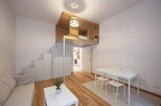Wohnung kaufen in 1020 Wien, ++NEU++ Hochwertige 1-Zimmer Hofwohnung mit Tischlermöblierung in Bestlage nahe AUGARTEN!