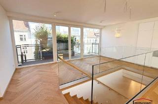 Maisonette kaufen in Schützengasse, 1030 Wien, ERSTBEZUG - Luxus pur! Große Dachgeschossmaisonette mit Dachterrasse, Pool und Deckenkühlung in RUHELAGE!