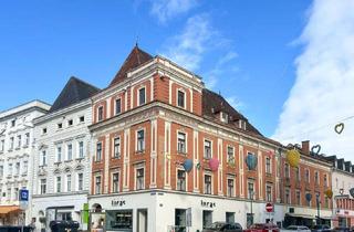 Haus kaufen in 4600 Wels, Historisches Zinshaus in Top-Lage am Stadtplatz Wels mit 10 Einheiten