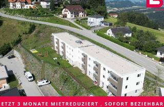 Wohnung mieten in Allerheiligen Im Mühlkreis 132/15, 4320 Allerheiligen im Mühlkreis, ALLERHEILIGEN im Mühlkreis - 3-Zimmer-Wohnung - Erstbezug/3 Monate mietreduziert + 300 € Einrichtungsgutschein! *Top 15 - 2.OG*