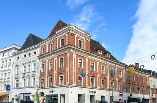 Anlageobjekt in 4600 Wels, Historisches Zinshaus in Top-Lage am Stadtplatz Wels