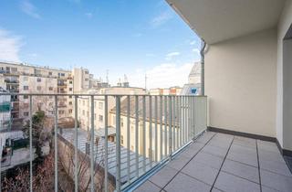 Wohnung mieten in Meidlinger Hauptstraße, 1120 Wien, Herrlicher West-Balkon in den ruhigen Innenhof: 2-Zimmer-ERSTBEZUG mit optimaler Anbindung (Top 8)