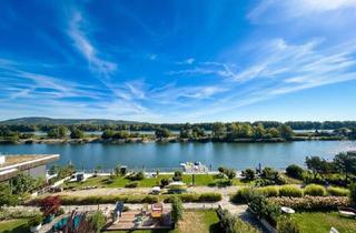 Maisonette kaufen in Donau, 1190 Wien, ERSTBEZUG MIT BADESTEG AM WASSER: Ruhelage mit Fernblick über die Donau I großzügige Terrassen & geräumige Wohnküche I zwei Garagenplätze