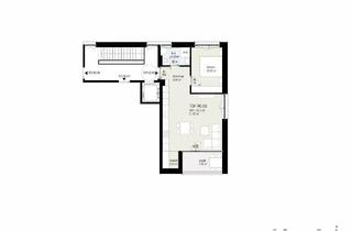 Wohnung kaufen in Kapfstraße 56, 6800 Feldkirch, 2-Zimmer-Dachgeschosswohnung mit südseitiger Loggia - Bezugsfertig