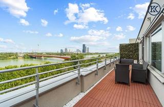 Wohnung kaufen in Handelskai 102-112, 1200 Wien, 2 Zimmerwohnungen mit großer Terrasse im 8. Stockwerk!