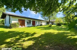 Haus kaufen in 4863 Seewalchen am Attersee, Bungalow mit zwei Wohneinheiten auf rund 1.800 m² großem Grundstück in Seewalchen am Attersee