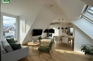 Maisonette mieten in Engerthstraße 102, 1200 Wien, Klimatisierte Maisonette mit Weitblick-Dachterrasse in top Lage nahe U6, Millennium City und Donau!