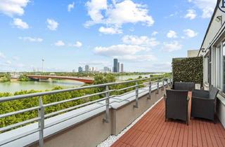 Wohnung kaufen in Handelskai 102-112, 1200 Wien, 2 Zimmerwohnungen mit großer Terrasse im 8. Stockwerk!