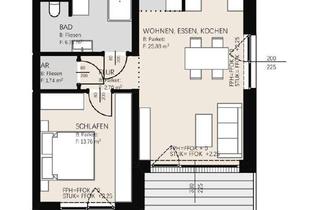 Wohnung mieten in Sternstraße 2a, 4673 Gaspoltshofen, Möblierte Neubau 2-Zimmer Wohnung mit großem Balkon - Stern-Villen Haus Sirius Top 19