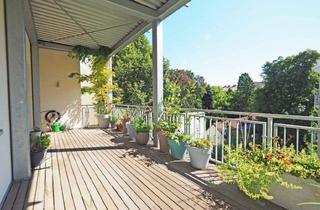 Wohnung kaufen in Aumannplatz, 1180 Wien, GYMNASIUMSTRASSE | 3-Zimmer-Altbauwohnung mit Terrasse im 3. Liftstock | barrierefreier Zugang u. Lift | Nähe Kutschkermarkt, Aumannplatz und Schubertpark