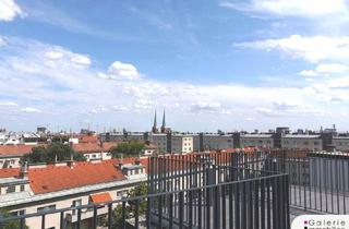 Wohnung mieten in Burghardtgasse, 1200 Wien, VIDEO: 360°-Ausblick auf Wien: Hochwertige 2-Zimmer-Wohnung mit Klima plus 2 private Dachterrassen!