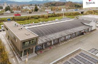 Büro zu mieten in 4655 Vorchdorf, Produktionshalle/Lagerhalle in ausgezeichneter Lage, direkt an der Autobahn mit sichtbarer Werbefläche