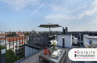 Wohnung mieten in Burghardtgasse, 1200 Wien, VIDEO: 360°-Ausblick auf Wien: Hochwertige 2-Zimmer-Wohnung mit Klima plus 2 private Dachterrassen!