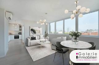 Wohnung mieten in Burghardtgasse, 1200 Wien, VIDEO: 360°-Ausblick auf Wien: Hochwertige 2-Zimmer-Wohnung mit Klima plus 2 private Dachterrassen!