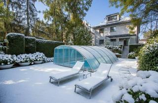 Villen zu kaufen in Klinik Hietzing, 1130 Wien, Endlich Zuhause! - 9 Zimmer Villa mit herrlichem Garten, Pool, großer Garage - Niedrigenergiehaus im perfekten Zustand zum sofort Einziehen!