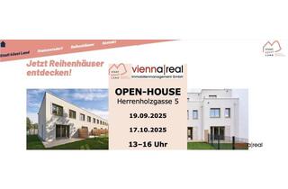 Reihenhaus kaufen in Herrenholzgasse, 1210 Wien, STADT KÜSST LAND - Neu errichtete Reihenhäuser - 4-5 Zimmer, Eigengarten, Terrasse, Photovoltaik, Wärmepumpe und KFZ-Stellplatz am ländlichen Stadtrand