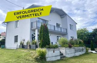 Haus kaufen in 4491 Niederneukirchen, Wohnen & Wohlfühlen - Modernes Haus mit Gartenidylle für zwei Familien