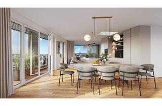 Penthouse kaufen in Laxenburger Straße, 1100 Wien, Penthouse with a view - Directly at the main train station: Commission-free + Completion in October