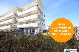 Wohnung mieten in 3451 Michelhausen, große 3-Zimmerwohnung mit optimalem Grundriss im Wohnpark Tullnerfeld - im Grünen wohnen, aber in der Stadt arbeiten - Tiefgaragenplatz optional möglich!