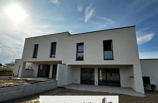 Haus kaufen in 4692 Niederthalheim, Schlüsselfertig - TOP 2. Nähe Wels in Niederthalheim- stilvolles Doppelhaus mit Weitblick ins Grüne