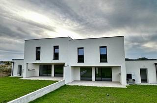 Haus kaufen in 4692 Niederthalheim, Reserviert-Schlüsselfertig - TOP 2. Nähe Wels in Niederthalheim- stilvolles Doppelhaus mit Weitblick ins Grüne