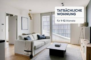 Wohnung mieten in Arsenalstraße, 1100 Wien, Traumblick über Wien, Belview Tower mit Gym, Wellness & Lounge, 2 Zimmer + Balkon, 13. Stock, U-Bahn(VIE22)