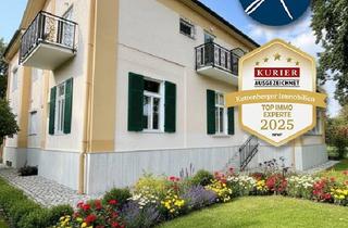 Haus kaufen in 2500 Baden, Historisches Herrenhaus im Villenviertel von Baden: ca.450m² WF mit Grundfläche von 1873qm und 17 Zimmern zum Sanieren! (V2 & Schut