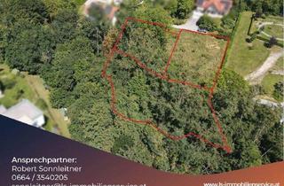 Grundstück zu kaufen in 8230 Hartberg, Zwei Baugrundstücke mit angrenzender Waldfläche in Hartberg – Am Brühlbach