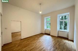 Wohnung kaufen in 1150 Wien, Sechshaus - Erstbezug nach Renovierung! Innenhofausrichtung und 5 Gehminuten zu U4 und U6! Helle Altbauwohnung mit großen Zimmern!