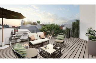 Loft kaufen in 1070 Wien, Gürtel neu interpretiert – Wohnprojekt der Extraklasse: Stylisches Loftstudio mit Galerie, Innenhof-Balkon & privater Dachterrasse